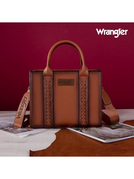 Quilted Tote Bag, Coffee | Alp N Rock Women\'s 01 brown Polyester Zipper Top-handle Strap Quilted Tote Crossbody Bag